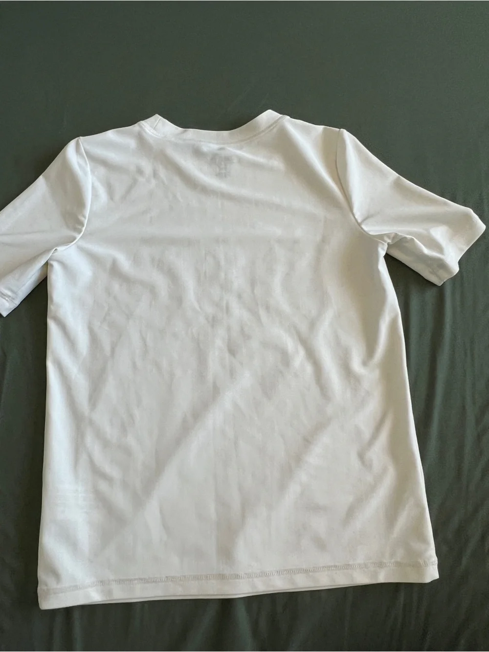 Boys OshKosh B'gosh White Short-Sleeve Tee with Tropical Floral Band Size 8